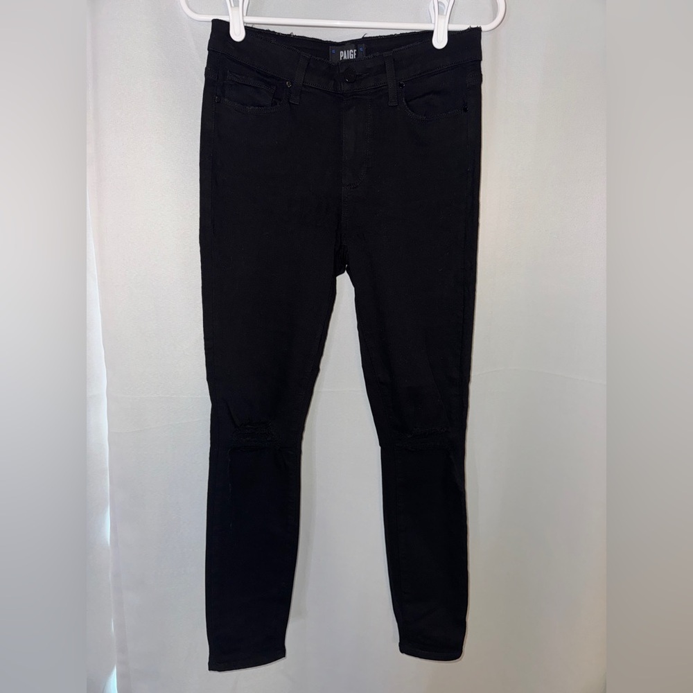 Size 26 Paige Ripped Skinny Jeans